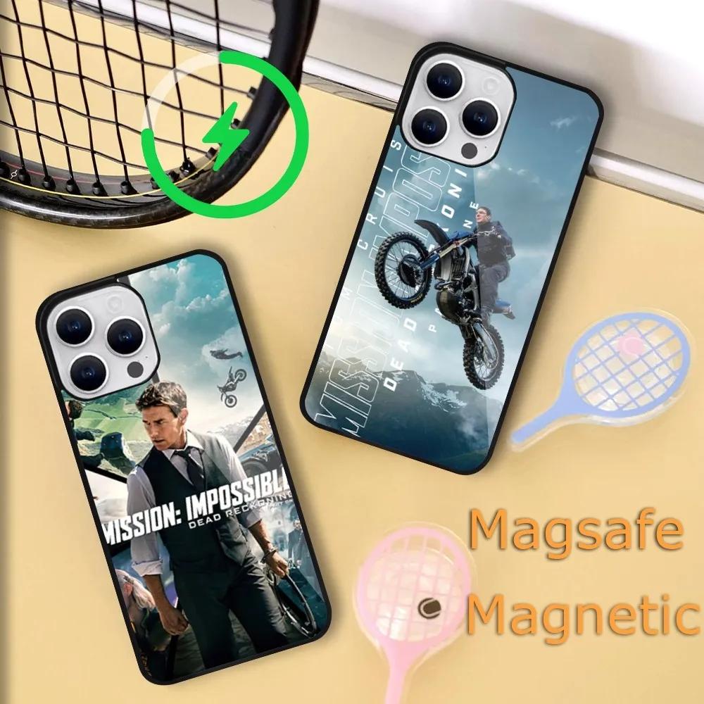 

Film Mission Impossible Tom Cruise Phone Case For iPhone 15 14 13 12 11 Plus Pro Max Magsafe Magnetic Wireless Charging