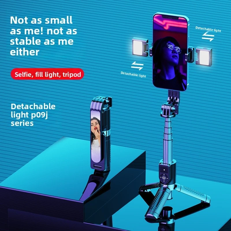 mini-trepied-multifonctionnel-pour-telephone-portable-support-de-diffusion-en-direct-tout-en-un-avec-miroir-lumiere-led-de-remplissage-baton-a-selfie