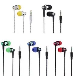 Earphone Stereo Headset Portable Wired 3 5mm without Microphone for For Smartphone Music In Ear Headset