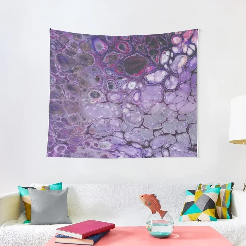 Amethyst Tapestry Room Decor Carpet Wall Aesthetic Room Decor Tapestry