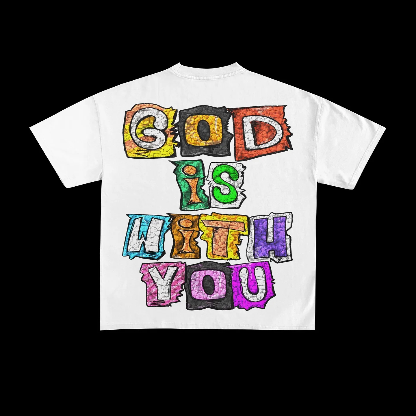 

Винтажные красочные футболки с рисунком букв, большие топы y2k, уличная одежда в стиле Харадзюку, черная футболка с короткими рукавами, мужская одежда