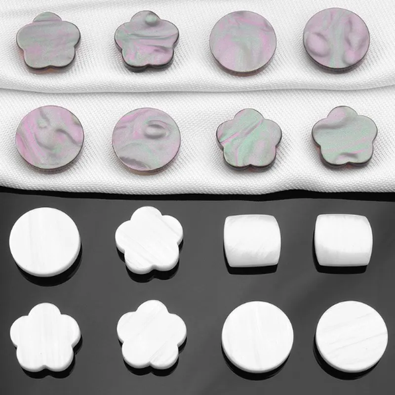 5Pair Shirt Magnet Buckle Invisible Seaming Traceless Anti-light Automatic Magnetic Collar Button DIY Apparel Sewing Accessories