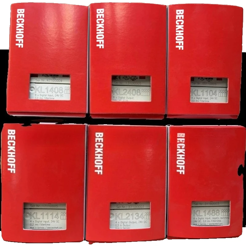 

BECKHOFF KL1408 KL2408 KL1104 KL2134 KL1488 KL1114 KL2114 KL2612 KL2622 KL1002 KL1498 KL1809 KL2488 KL2541 KL2809 KL3054 Модуль