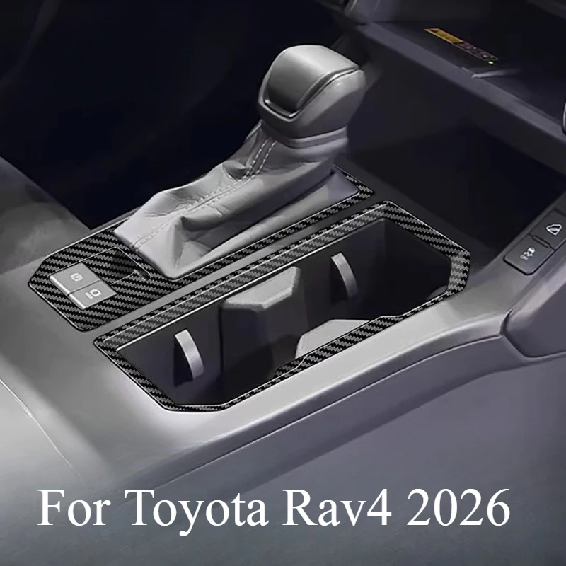 

For Toyota Rav4 2026 Split Center Control Gear Panel Frame Interior Decoration Sticker Accessories Automobiles Accessories