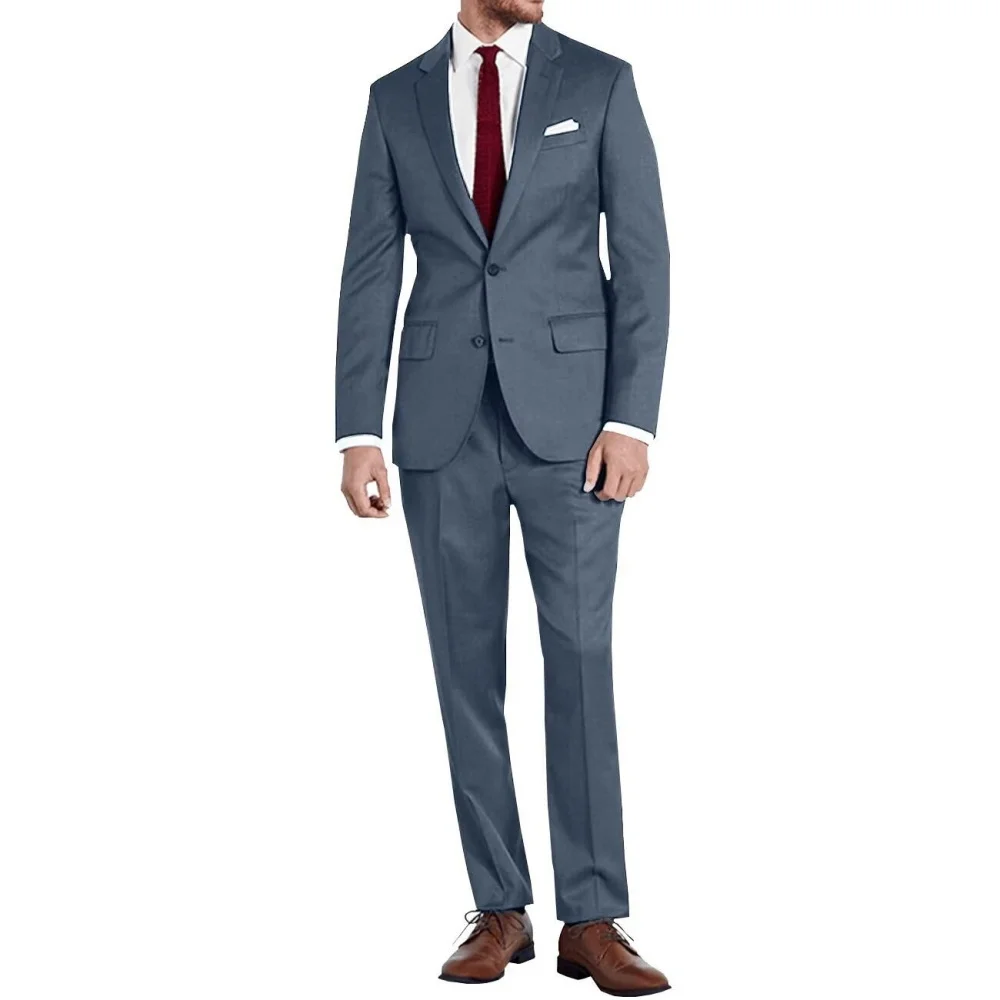 

Terno элегантная мужская одежда из 2-х предметов, клеточная кладь, комплект одежды esportiva, банкетный, практичная, rou