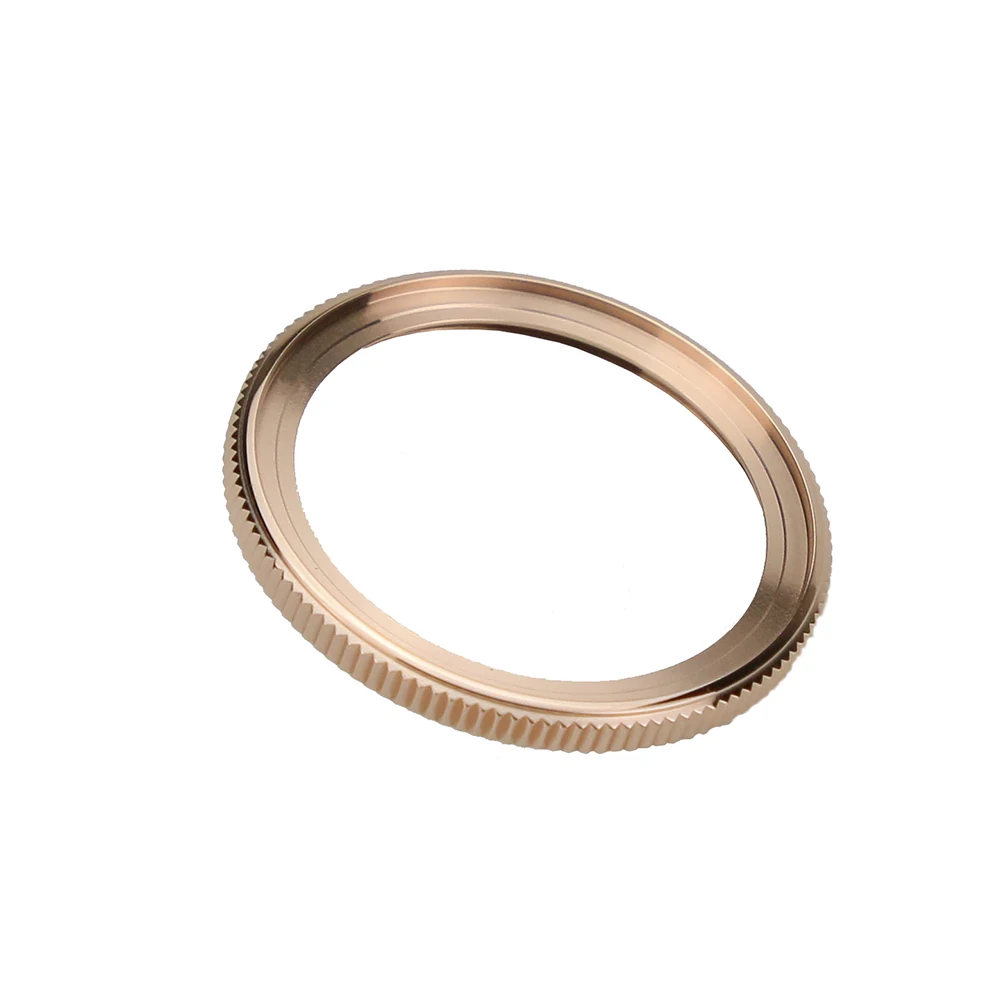 316L الفولاذ المقاوم للصدأ SKX013 عملة نمط تدوير إطار الساعة