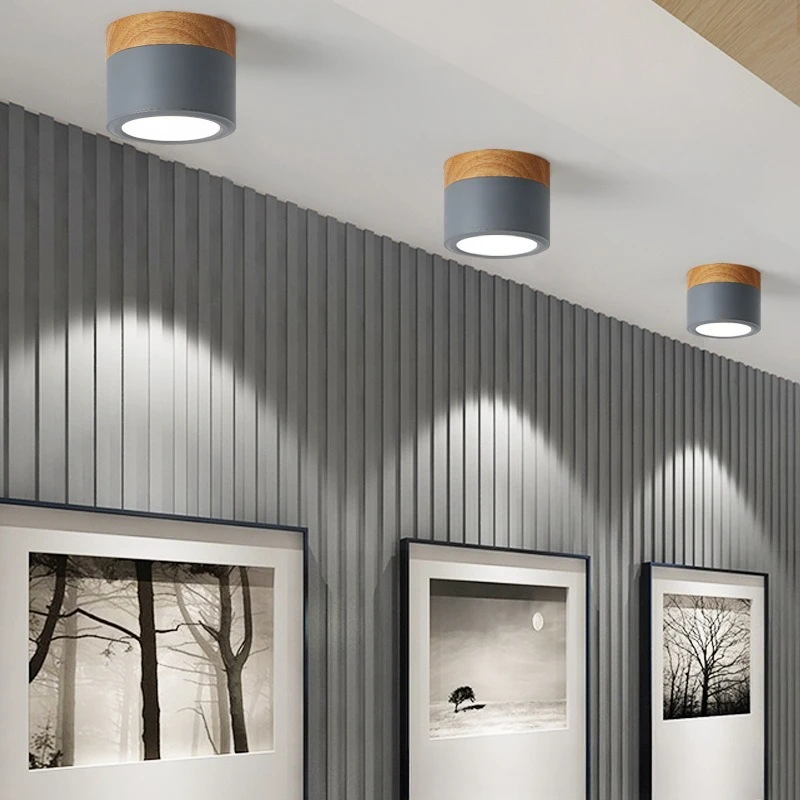 Surface Mounted Ceiling Downlight LED Downlight Dimmable 7W Led Nordic Spot Light for Indoor Foyer,Living Room
