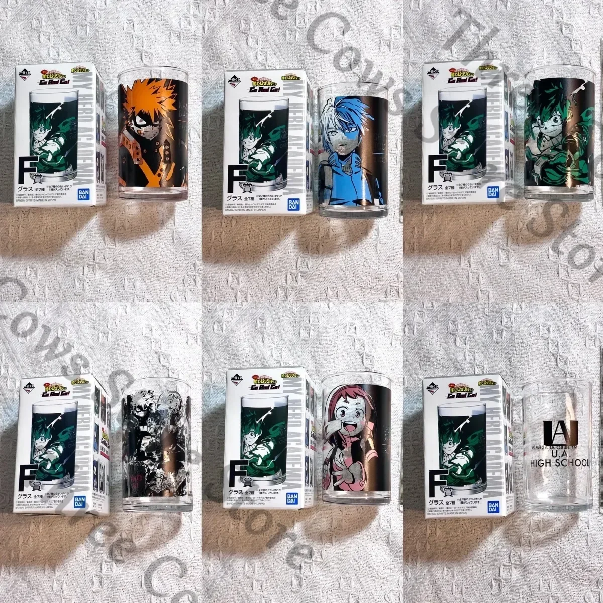 Подлинное аниме My Hero Academia Midoriya Izuku Bakugou Katsuki OCHACO URARAKA Todoroki Shoto, косплей, мультяшная чашка, стекло для воды, подарок