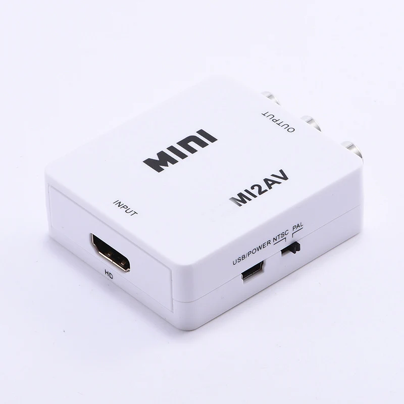 HDMI zu AV Konverter AV RCA Adapter CVSB LR Video Composite AV Scaler HDMI-kompatibel zu RCA Schalter für PC HDTV Projektor – Detail 5
