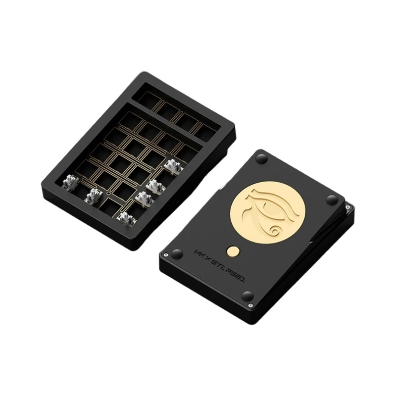 Customizable Mechanical Keypad Kit Without Keycaps Switches Triple Mode Connection For Personalizing Typing Experience
