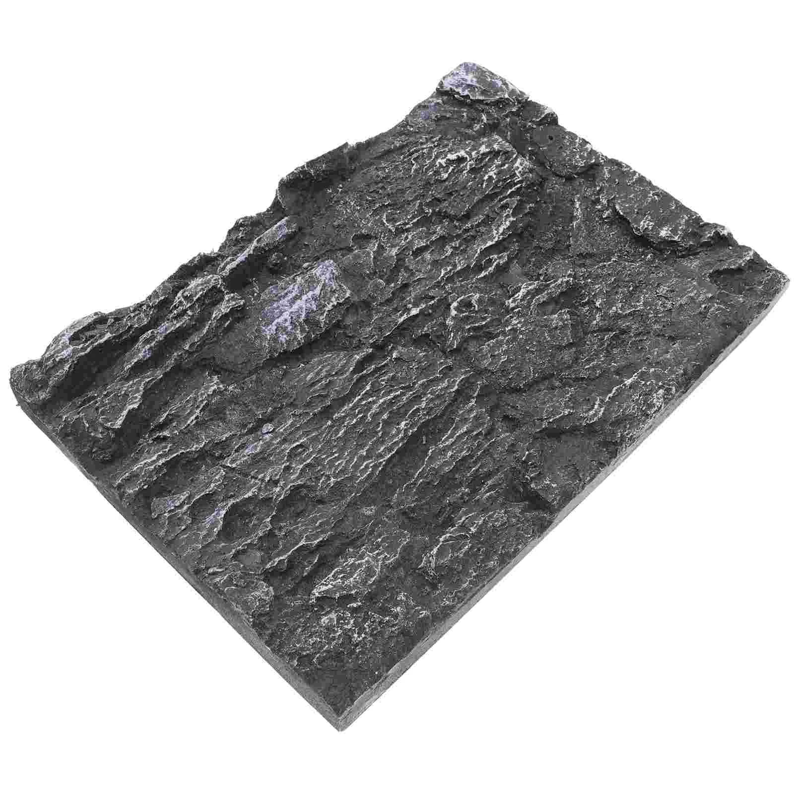 

Background Rock Reptile for Terrarium Tank Boards Fish Aquarium Backgrounds Custom Bark Enclosure Decor Cling The Animal
