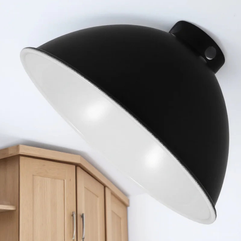 

Reptile Heat Lamp Protective Cover Iron Reflector Lampshade Insulation Energy Saving Reptile Habitat Heating Lamp