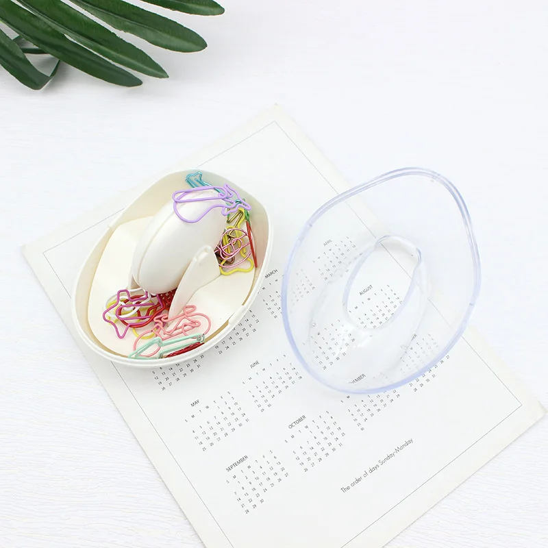 

Paper Clips Storage Box With Magnetic Paperclips Holder Bookmarks Dispenser Home School Office Supplies