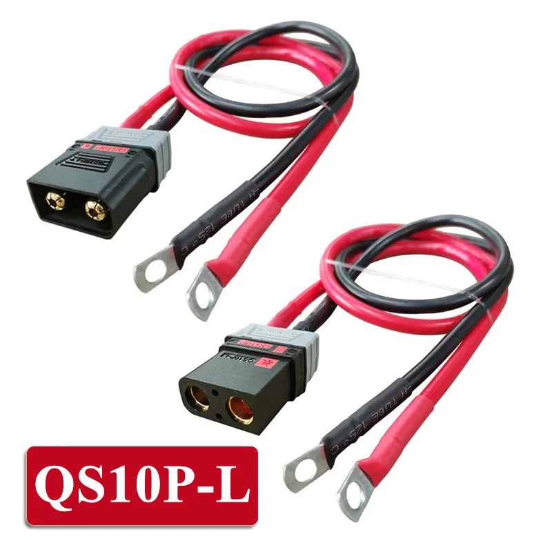 

Anti-sparking QS10P-L Connector Cable 7AWG Hight Current QS10P-L Male Female Model Airplane Battery Charging Connection Line
