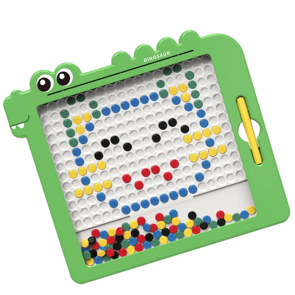 Magnetic Drawing Board for Kids Ages 3 5 Reusable Compact Size Beads Toys Magnetic Paint Board Educational Toy