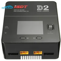 ISDT D2 200W 20A AC UAV Model RC Car Dual Channel Output Smart Battery Balance Charger
