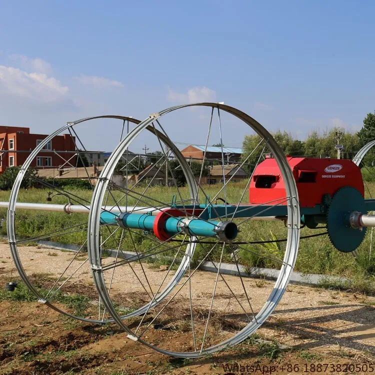 Traditional   Agriculture Side Roll Irrigation System