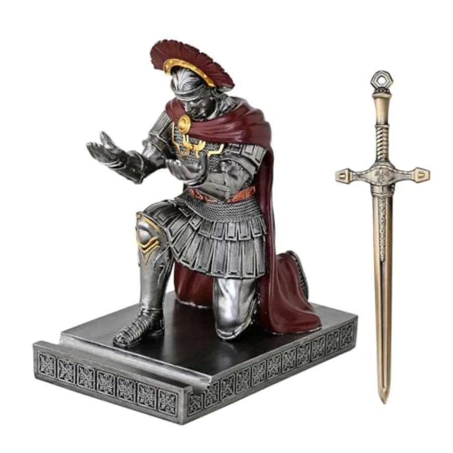 

Подставка для ручек и мобильных телефонов Centurion Cloak Warrior Knight, органайзеры и аксессуары для рабочего стола в подарок для офиса и дома