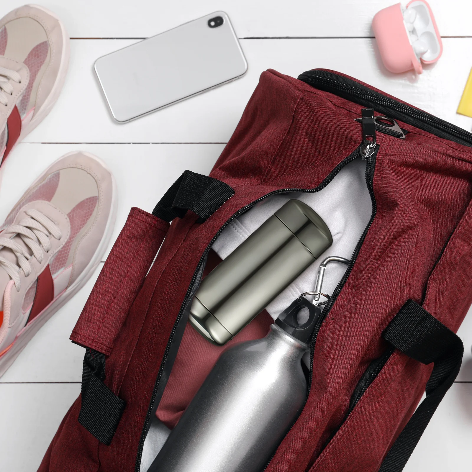 

Aluminum Eyeglasses Case Hard Shell Portable Sunglasses Box Durable Lightweight Travel Eyewear Holder Glasses Protection Case