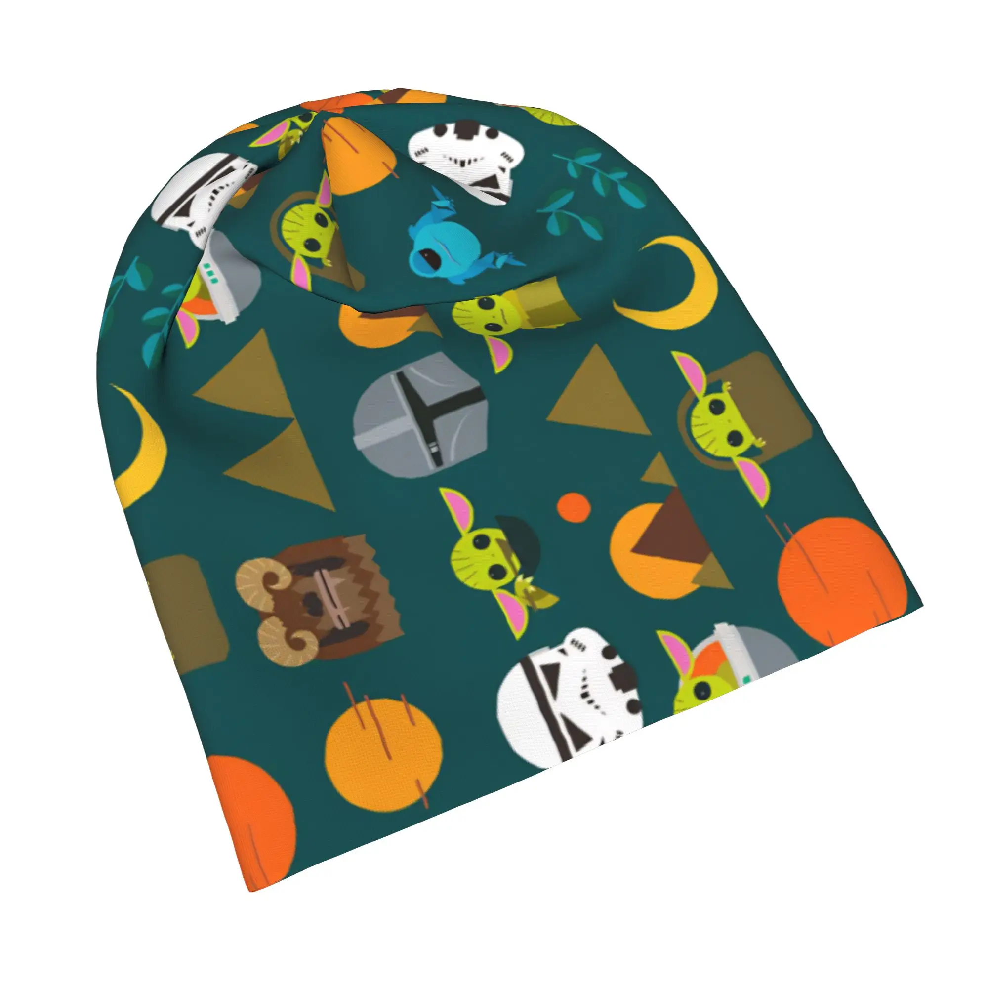 W-Warss Yoda Bonnet Hat Autumn Winter Ski S-Stars Game Skullies Beanies Hats Unisex Warm Multifunction Cap
