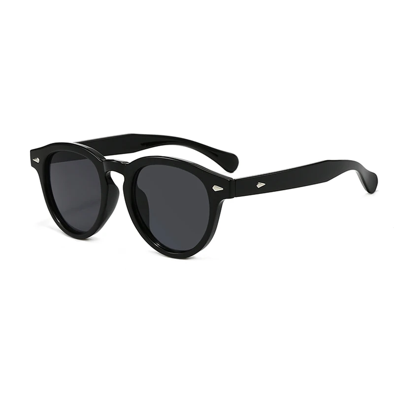 Schutzbrille Retro Kleine Runde Sonnenbrille Frauen Mode Reis Nagel Shades UV400 Männer Trend Candy Farbe Sonnenbrille