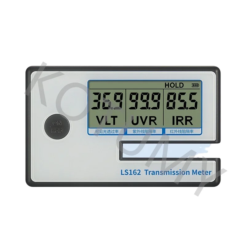 LS162/LS162A Solar Tester Meter Digital Window Tint Meter Filmed Glass Tester UV IR Rejection Meter Spectrum