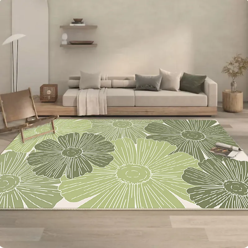 Stylish and simple flower carpet living room carpet large area full of easy care bedroom home blanket sofa coffee table blanket