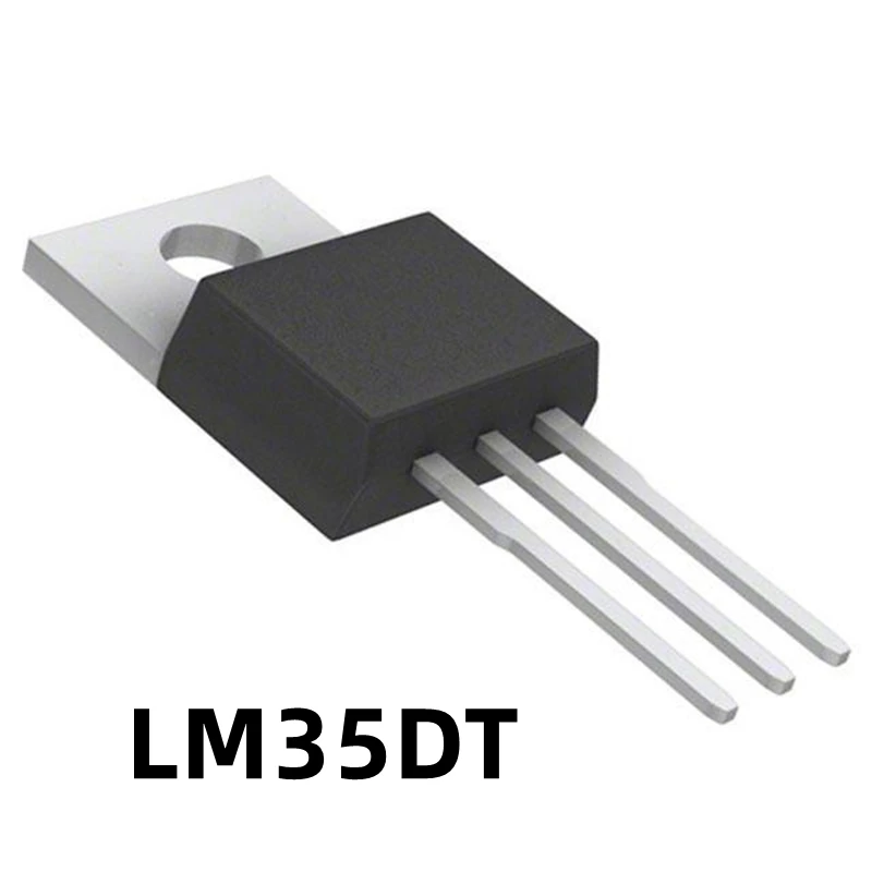 1Pcs LM35DT Precision Celsius Temperature Sensor Triode TO-220 Direct Plug-in