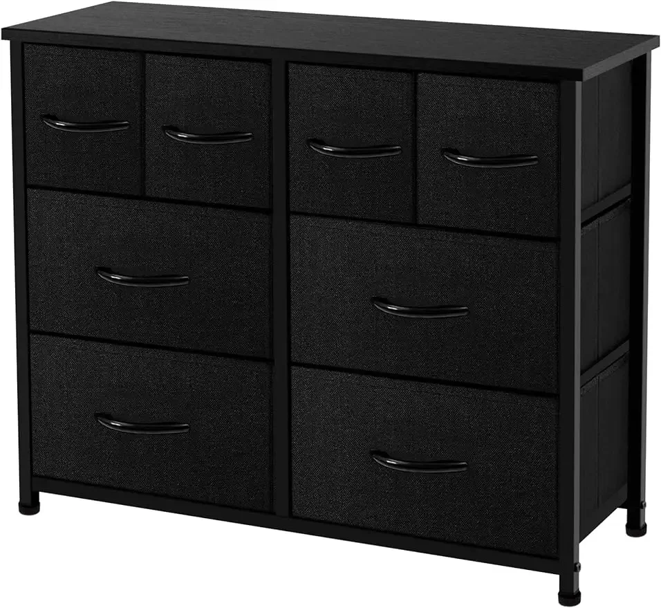 

4/5/6/8/9/10/11 Drawers, Bedroom, Wide Fabric Dresser for Storage and Organization