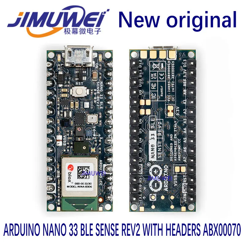 

ABX00070 ARDUINO NANO 33 BLE SENSE REV2 WITH HEADERS ABX00070 Development board 100%New and Original