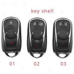 3/4/5 Button Smart Remote Key Shell For Opel Astra Fit Buick Verano Encore Lacrosse Regal Envision Key Fob Case