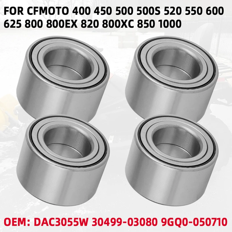 DAC3055W ATV Wheel Hub Bearing For CFMOTO 400 450 500 500S 520 550 600 625 800 800EX 820 800XC 850 1000 30499-03080 9GQ0-050710