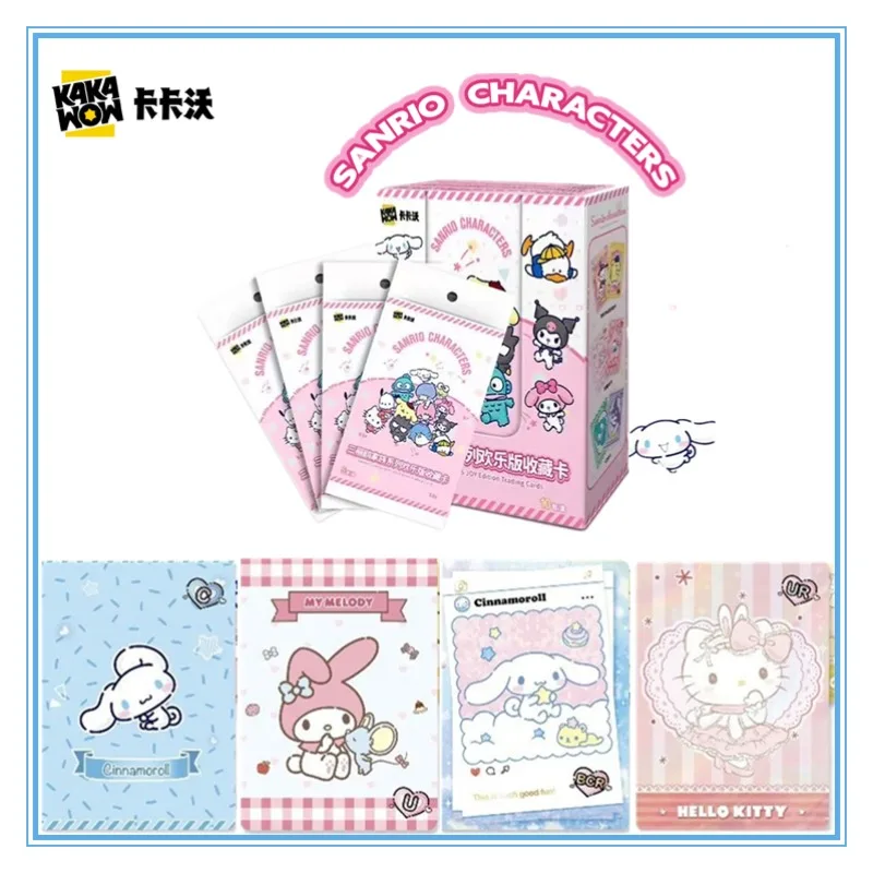 

KAKAWOW SANRIO CHARACTERS JOY EditionTrading cards Rare anime character Hello Kitty Melody Kuromi Cinnamoroll collectible card