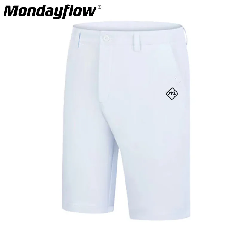 Monday Flow Men spodenki golfowe Golf Man Golf spodenki męskie sportowe na zewnątrz lekkie szybkoschnący odprowadzanie wilgoci mężczyźni torba na