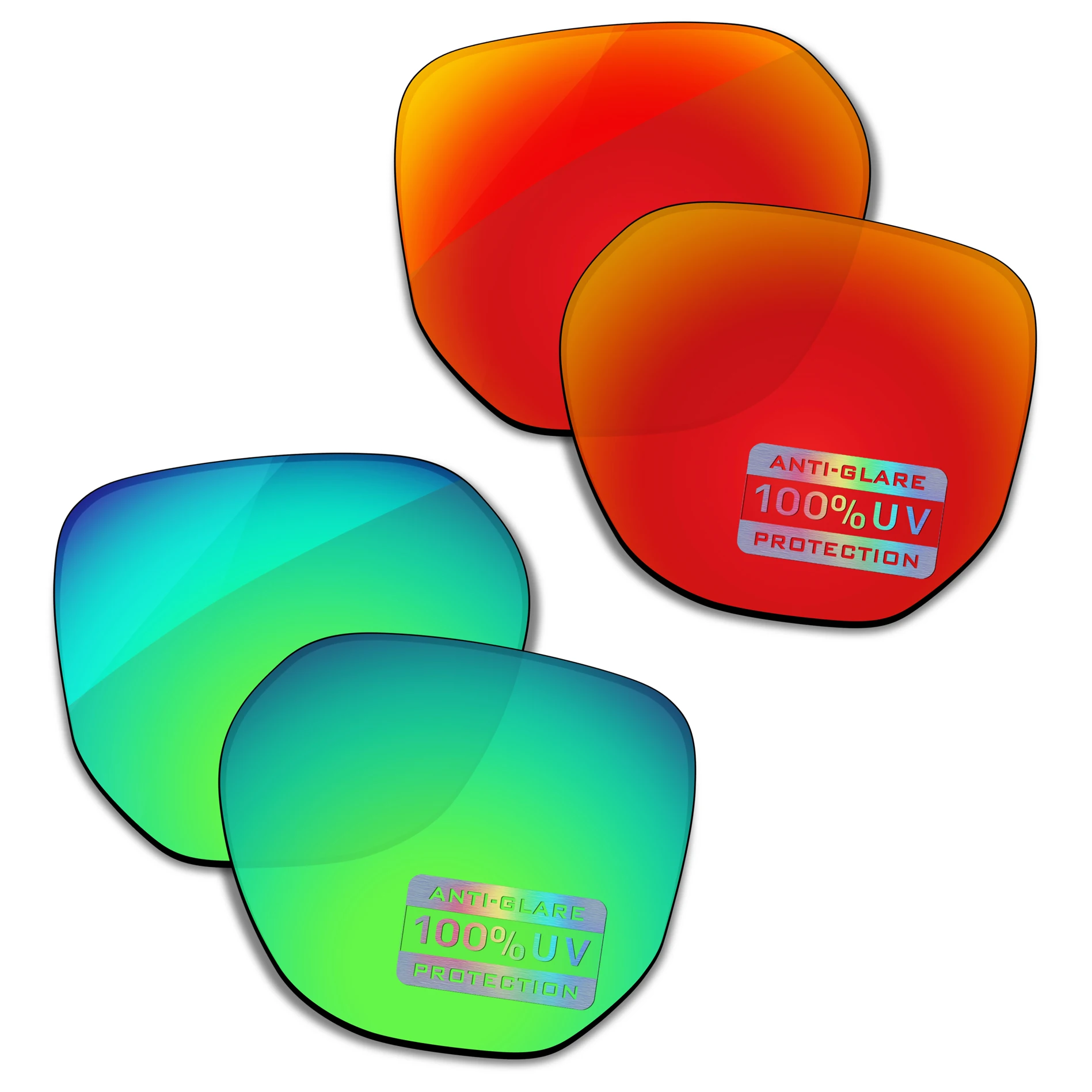 MYCOURAG Replacement Lenses for OAKLEY Latch Alpha OO4128 Sunglasses UV400 Protection Multi-Color Options