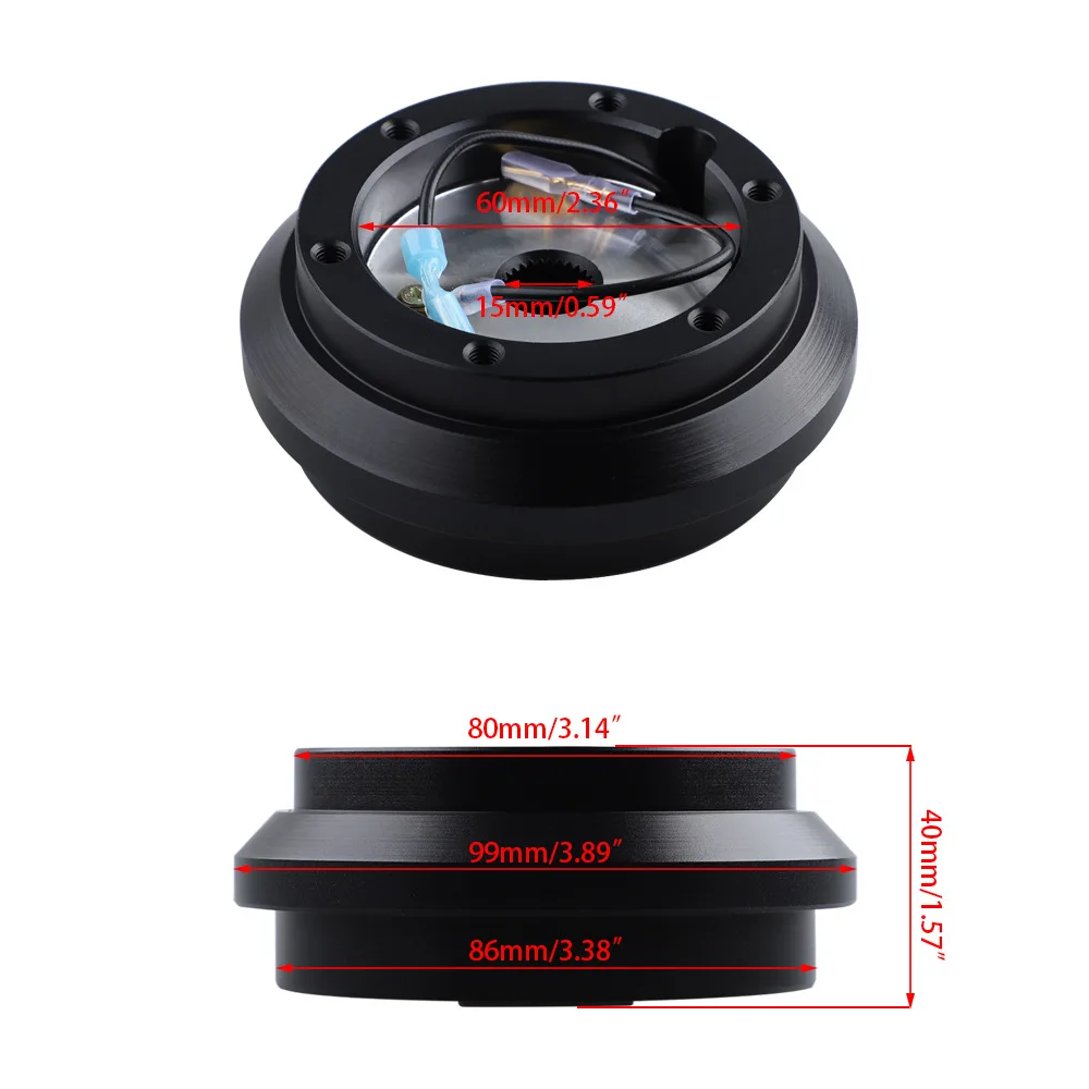 190H Steering Wheel Connect Base Adapter For Honda Civic Accord Acura Racing Steering Hub Replacement