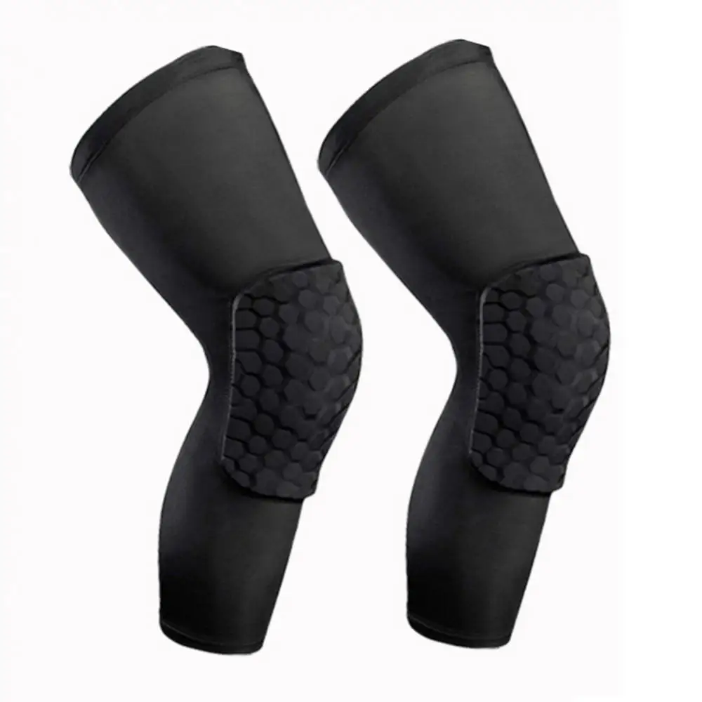 Honeycomb Foam Knee Pad Breathable Sports Football Basketball Knee Pad Leg Brace Support Knee Brace Kneepad Fitness Protector