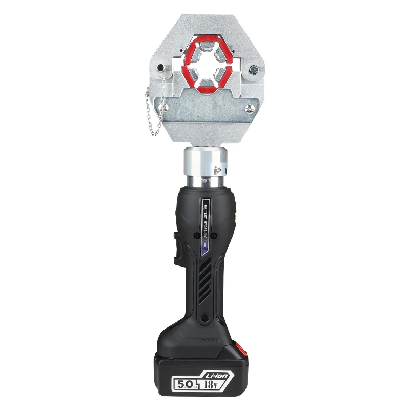 

Soli Electric Rechargeable EP-7842 Leather Pipe Joint Crimping Machine Portable Car Air Conditioning Hose Hydraulic Tools