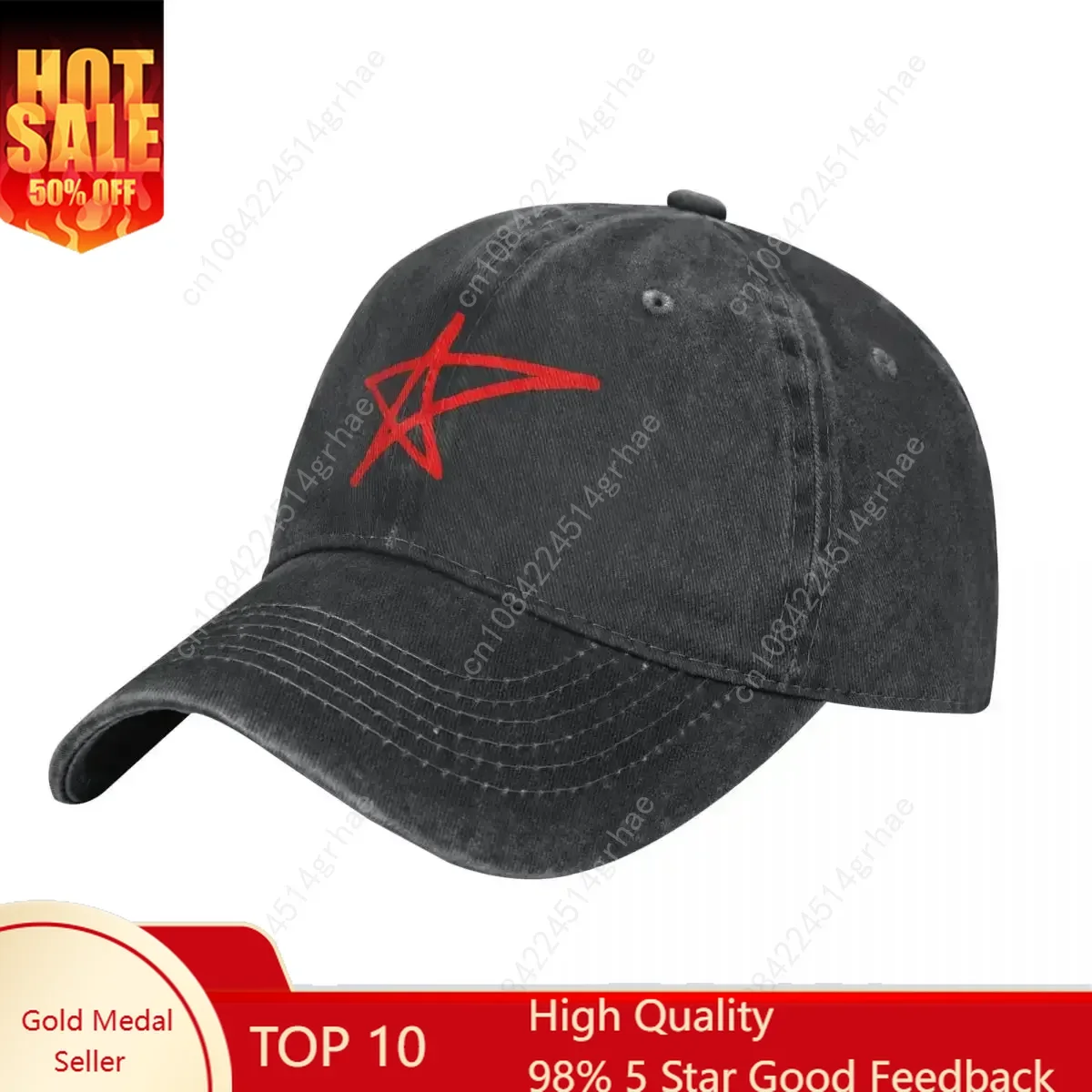 

Avril Lavigne Baseball Cap Music Logo Fashion Men Adult Washed Hip Hop Hats Sun Visor Design Tennis Skate Cap Gift