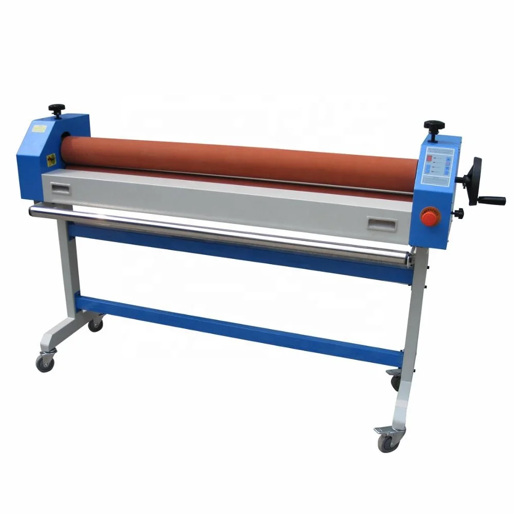 1300 mm 51inch  Wide Format Electric Cold Roll Laminator Machine With Food Pedal Control