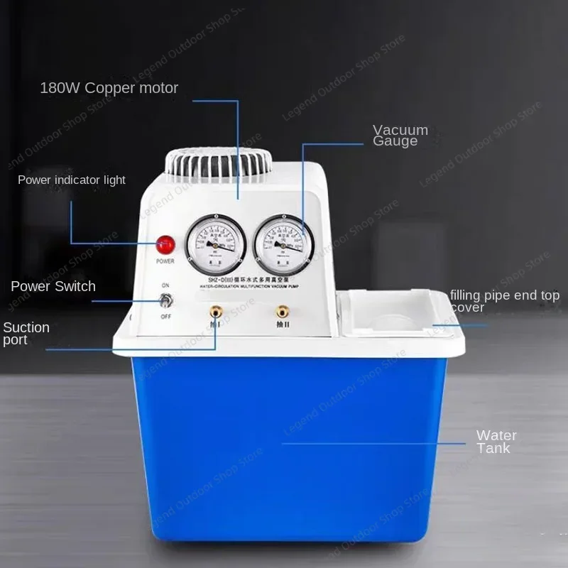 Multipurpose Anticorrosion Vacuum Pump Lab Circulating Water Distillation Chemical Pharmaceutical Biochemical Food