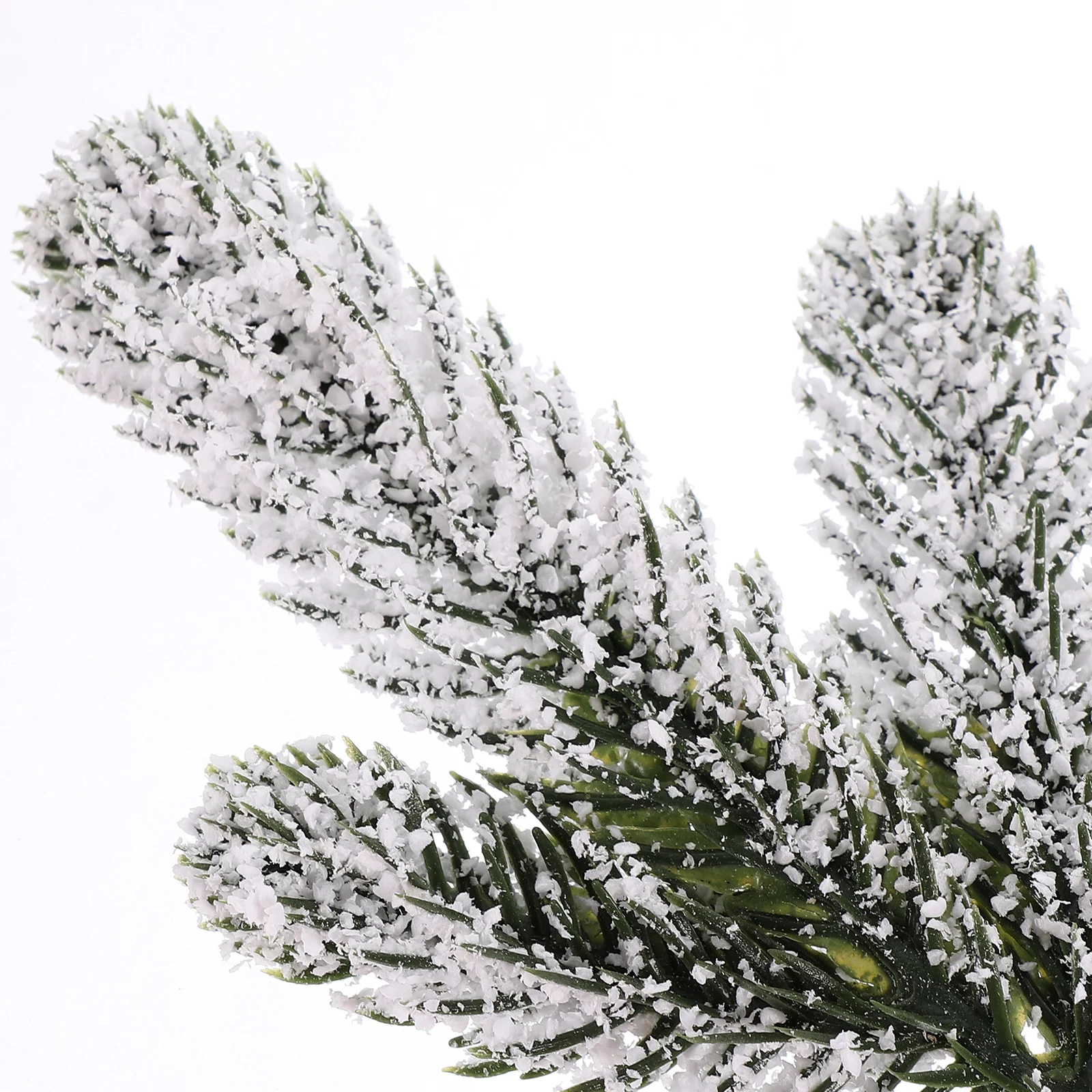 

24 Pcs Simulated Trident Pine Needles Branches for Decoration Small Crafts Leaves Plastic Fake Pick Evergreen Faux