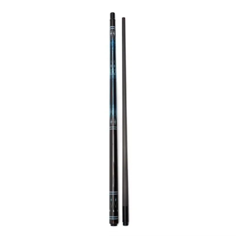Custom carbon fiber snooker & pool cues, 1/2 joint, 10.5/11/12mm tips with extension.