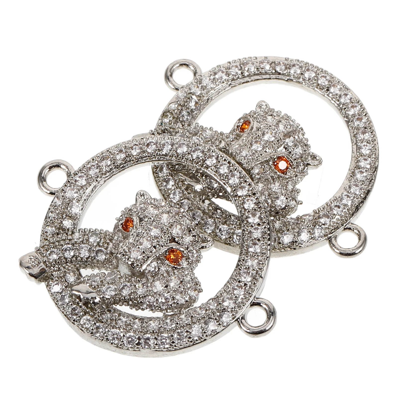 

2pcs Snake Head Necklace Connector Clasp Smooth Jewelry Clasp For Diy Bracelet Necklace Accessories Metal Converter Extender