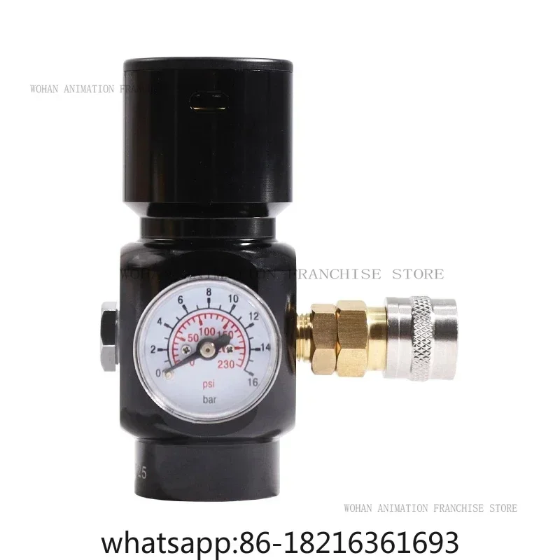 

Color bullet can bottle pressure reducing gauge CO2 pressure reducing valve high-pressure resistant valve G1/2 thread