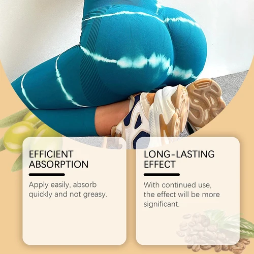 Imagen 2 del producto Aceite para agrandar los glúteos, levantamiento de cadera, crecimiento, reafirmante, nutritivo, hidrata la piel, apretar los poros, mejora la elasticidad, cuidado del masaje corporal