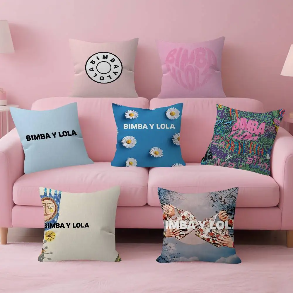 

Модная наволочка B-B-BimbaeS L-LolaeS для подушки-аниме, для дивана, кровати, подушки для изголовья, чехол для подушки, модный дизайн