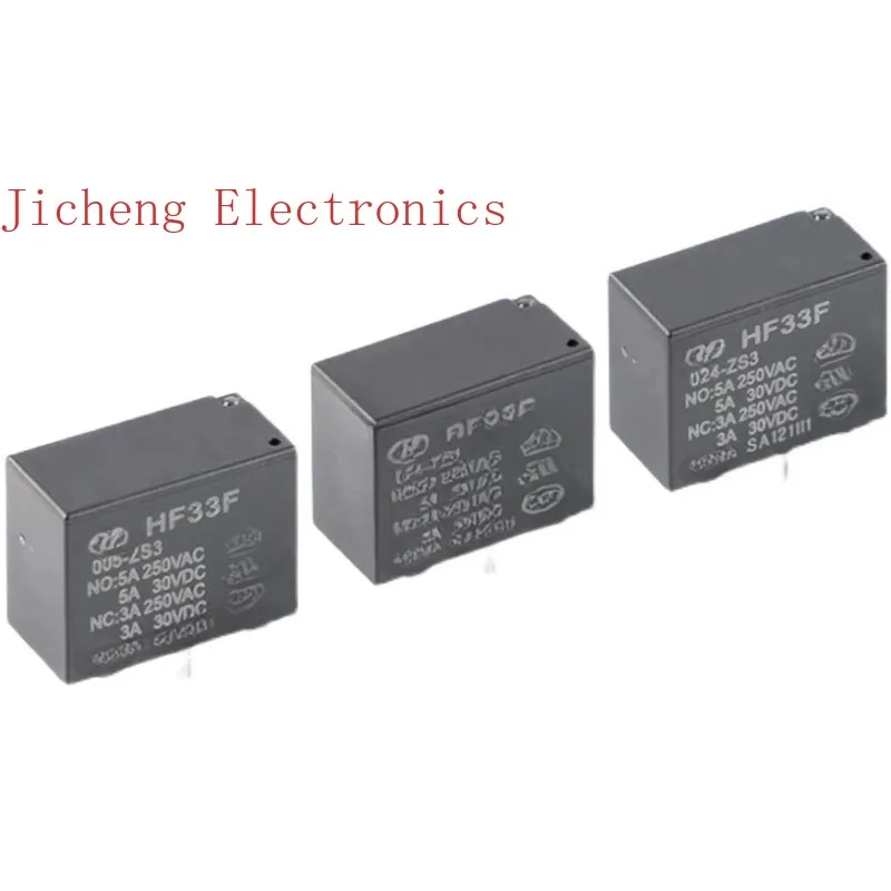 10PCS Relay JZC/HF33F 32F-G-005 012 024-HS3 ZS3 HS ZS VDCA