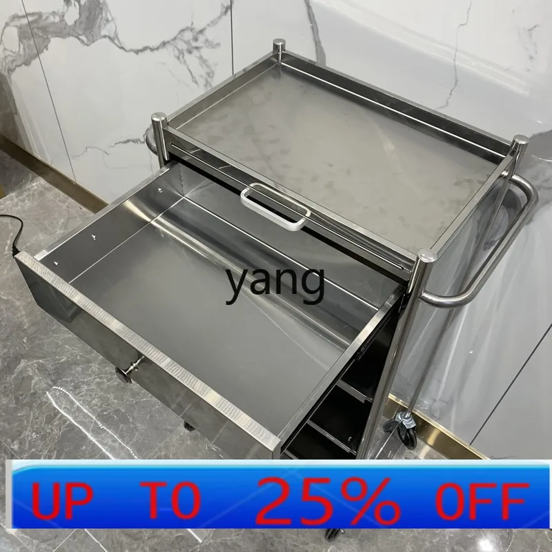 

LMM Barber Shop Tool Cabinet Hair Salon Floor Cabinet Perm and Dyeing Trolley