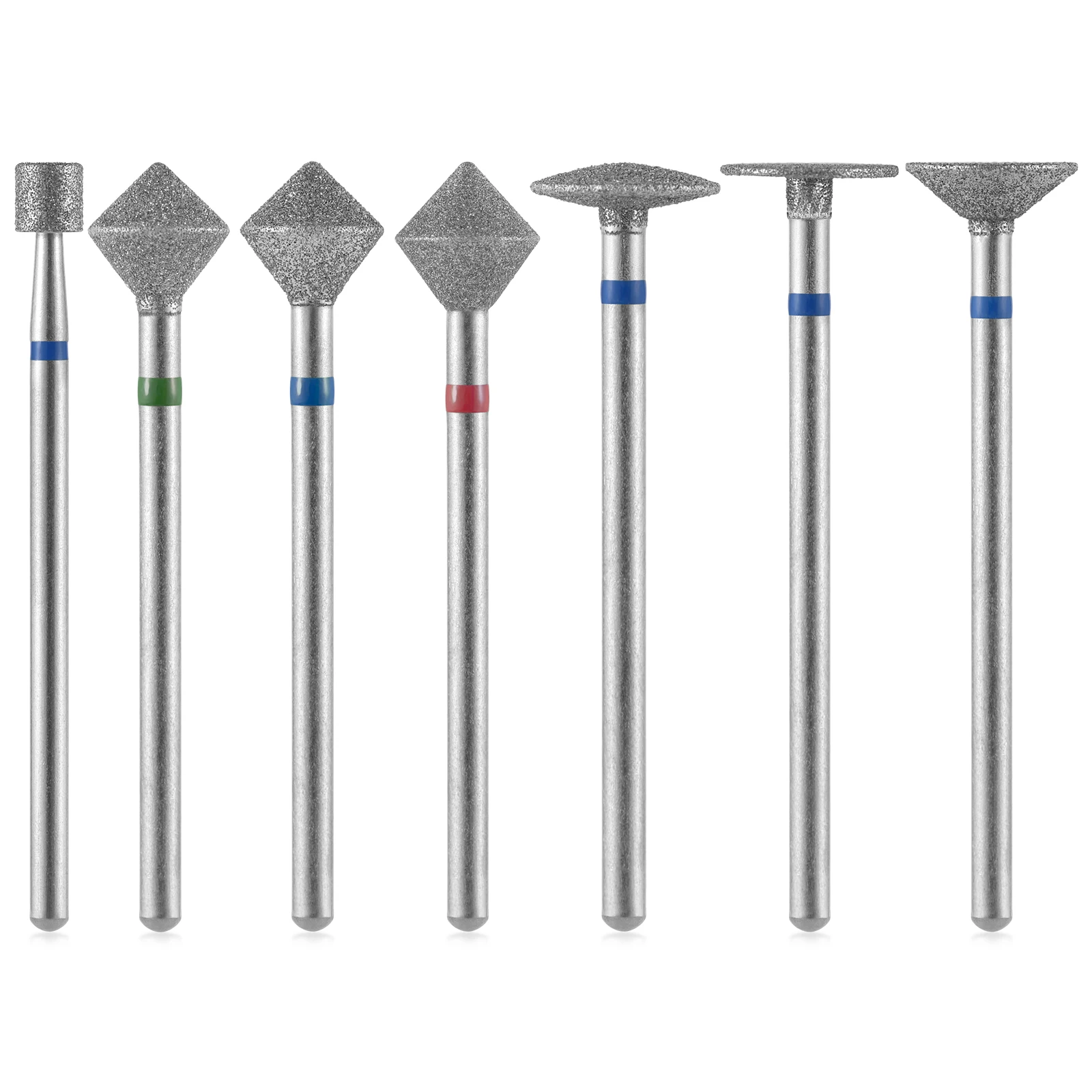 หัวเจียรเพชรสำหรับเครื่องตะไบเล็บไฟฟ้า 1 ชิ้น สำหรับขัดเจล ขัดหนังกำพร้า และทำเล็บเท้า